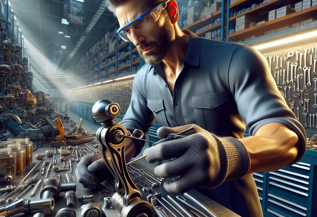 Як запресувати шарову в важіль - покрокова інструкція