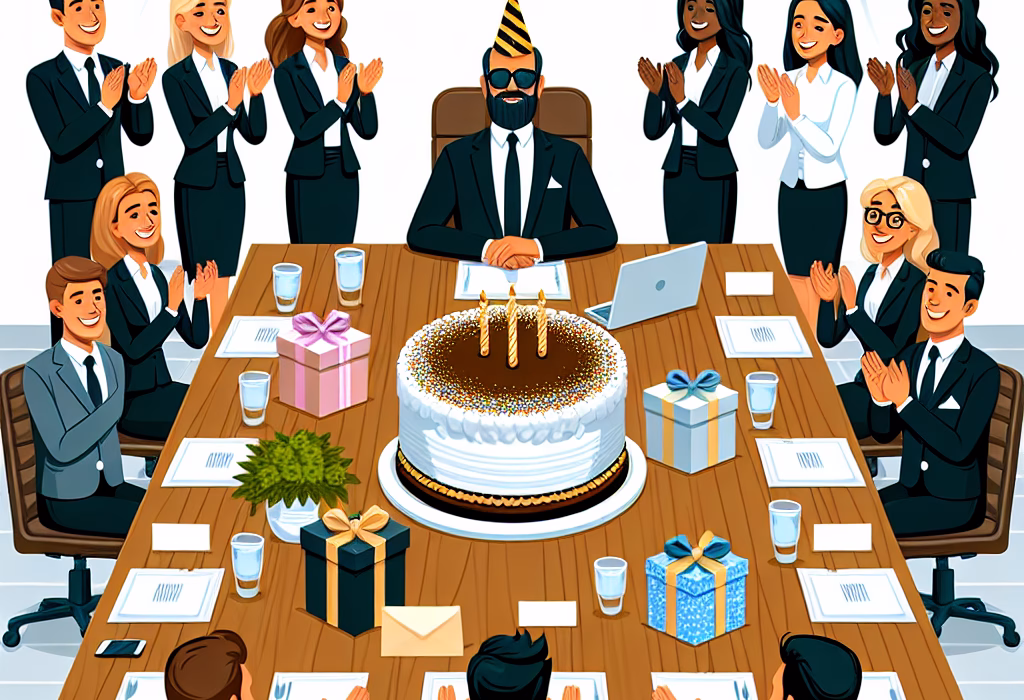 Привітання з днем народження керівнику