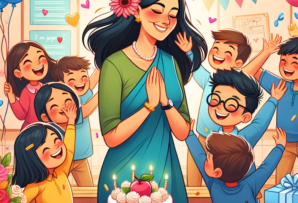 Привітання з днем народження вчительці: своїми словами та в прозі